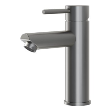 BATH DELUXE 28-017-03-73-02 - Praustuvo čiaupas RINGSTED 17,8 cm miltelių pavidalo pilka