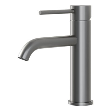 BATH DELUXE 28-018-01-73-02 - Praustuvo čiaupas SOVANG 18,3 cm miltelių pavidalo pilka