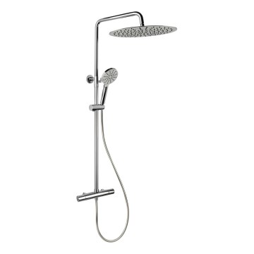 BATH DELUXE 31-120-09-60-00 - Dušo komplektas su termostatiniu maišytuvu DRAGOR blizgus chromas