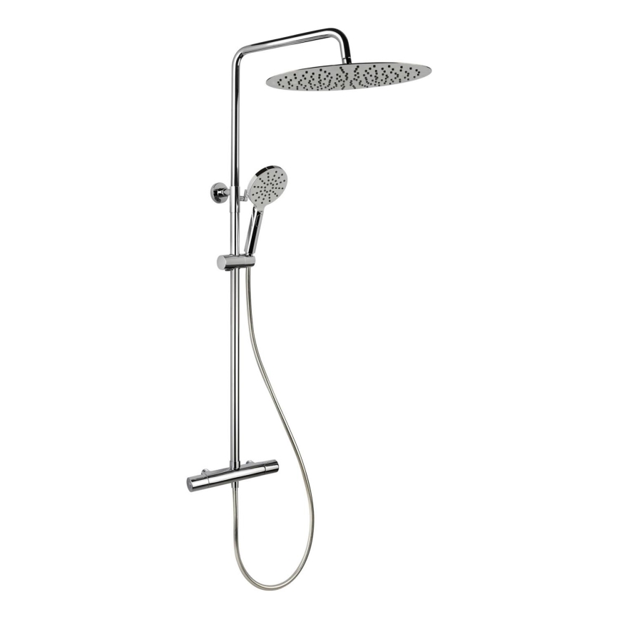 BATH DELUXE 31-120-09-60-00 - Dušo komplektas su termostatiniu maišytuvu DRAGOR blizgus chromas