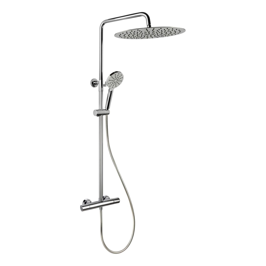 BATH DELUXE 31-120-13-60-00 - Dušo komplektas su termostatiniu maišytuvu DRAGOR blizgus chromas
