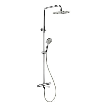 BATH DELUXE 31-160-11-60-00 - Dušo komplektas su termostatiniu maišytuvu DRAGOR blizgus chromas