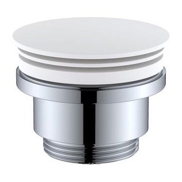BATH DELUXE 33-004-05-01-04 - Kriauklės atliekų surinkėjas RODBY diametras 6,6 cm balta