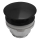 BATH DELUXE 33-004-05-02-04 - Kriauklės atliekų surinkėjas RODBY diametras 6,6 cm juoda