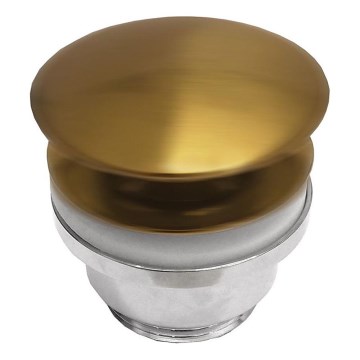 BATH DELUXE 33-004-05-70-04 - Kriauklės atliekų surinkėjas  RODBY diametras 6,6 cm šukuotas žalvaris