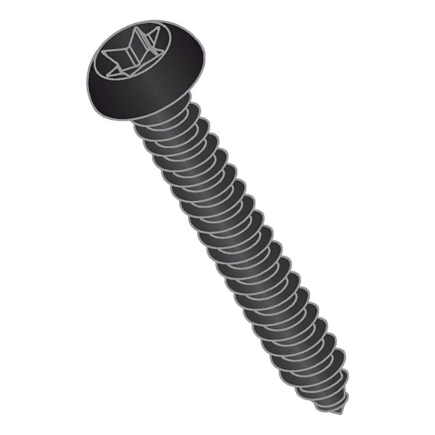 BATH DELUXE 54-045-00-02-12 - KOMPLEKTAS 50x Akustinių plokščių varžtai T25 4,6x45 mm lakuotas juoda