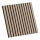 BATH DELUXE 54-060-08-86-12 - KOMPLEKTAS 4x Akustinė sienų plokštė DANVIKEN 60x60 cm ąžuolas