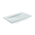 Bathco 0506 - Įmontuojamas praustuvas MANHATTAN 100x45 cm derva/balta