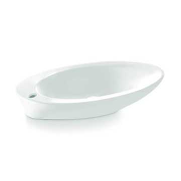 Bathco 4020 - PURE stalviršio praustuvas 62x37 cm porcelianas/balta