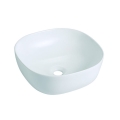 Bathco 4071 - Praustuvas ant stalviršio OLEA 41x41 cm porcelianas/baltas