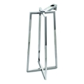 Bathco 8216 - Praustuvo stovas VOLTA 76x40 cm plienas/blizgus chromas