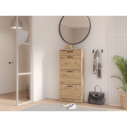 Batų spintelė KAVI ąžuolas Artisan