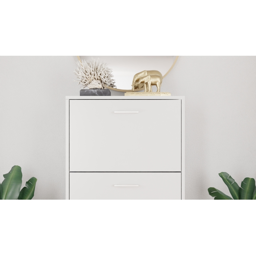 Batų spintelė PIGO balta