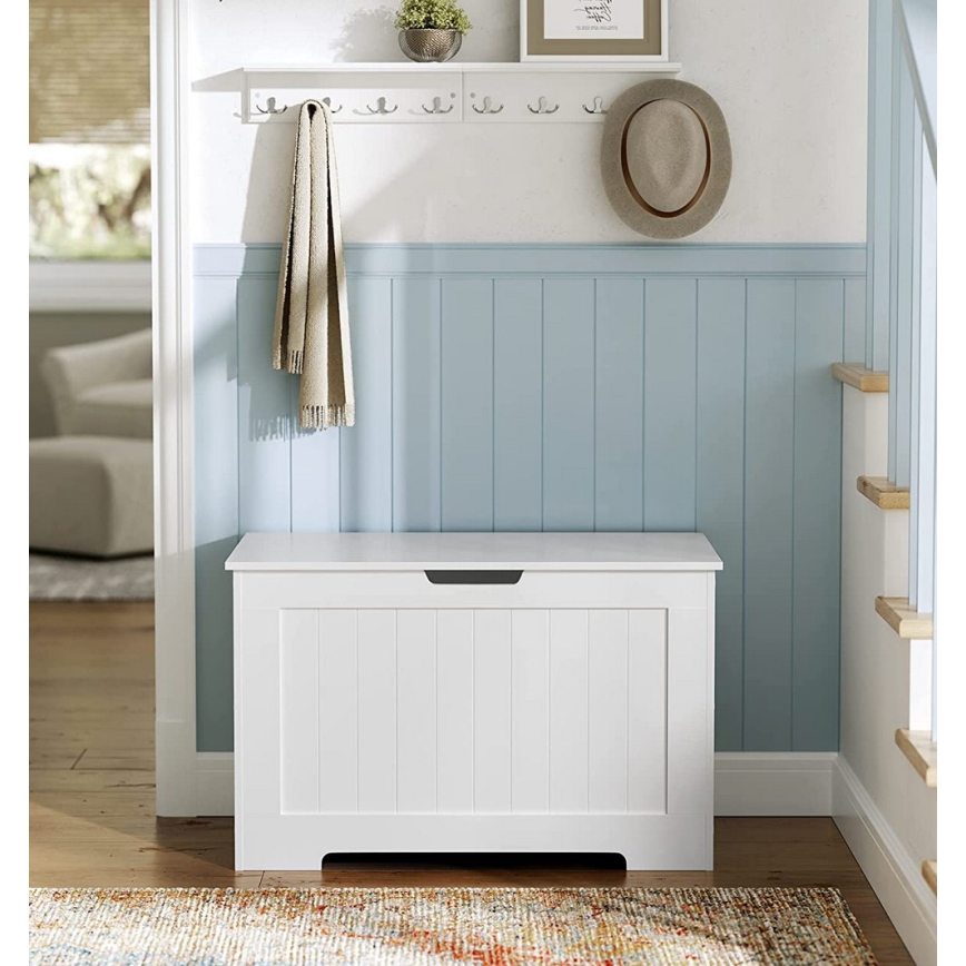 Batų spintelė TOVIAN, balta