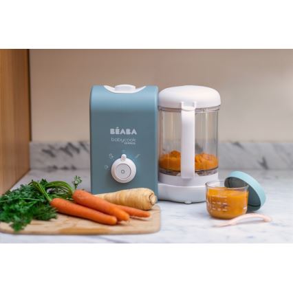 Beaba - Garų viryklė 2in1 BABYCOOK EXPRESS mėlyna