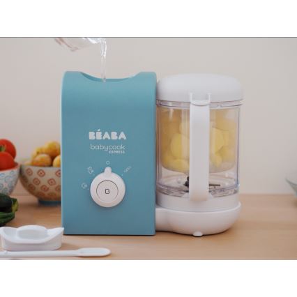 Beaba - Garų viryklė 2in1 BABYCOOK EXPRESS mėlyna