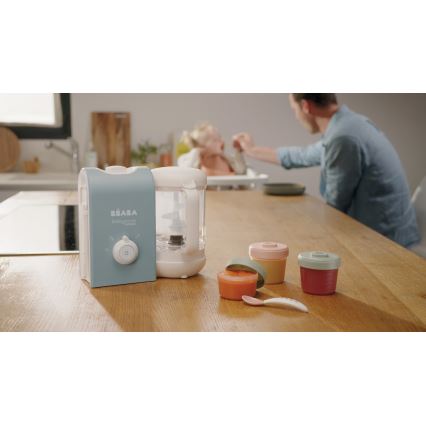Beaba - Garų viryklė 2in1 BABYCOOK EXPRESS mėlyna
