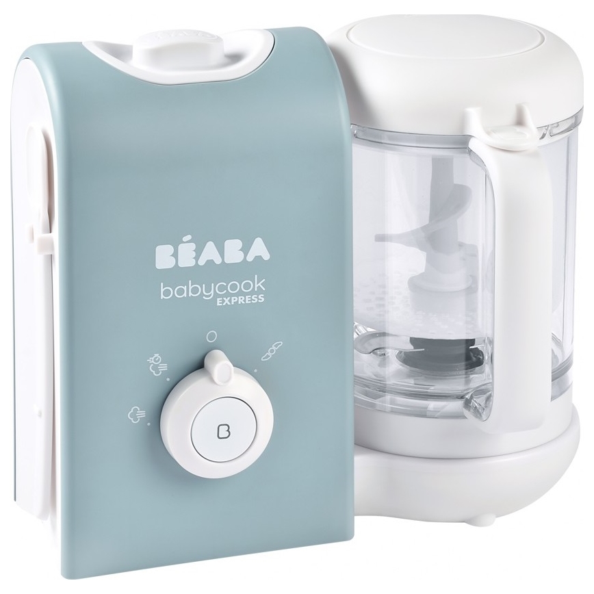 Beaba - Garų viryklė 2in1 BABYCOOK EXPRESS mėlyna