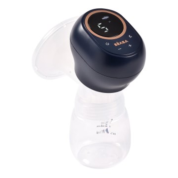 Beaba - Elektrinis krūties pieno siurblys 180 ml 1500 mAh mėlynas