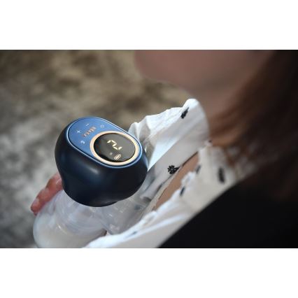 Beaba - Elektrinis krūties pieno siurblys 180 ml 1500 mAh mėlynas