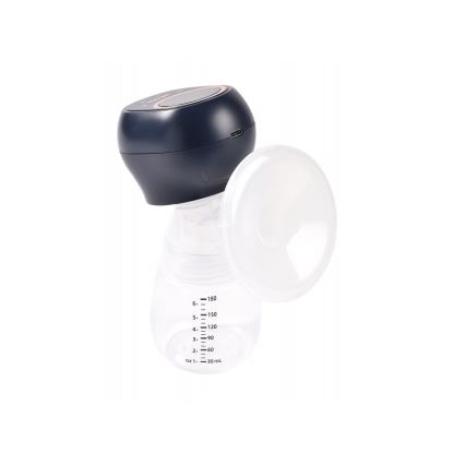 Beaba - Elektrinis krūties pieno siurblys 180 ml 1500 mAh mėlynas