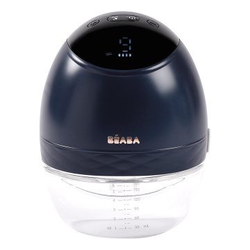 Beaba - Elektrinis krūties pieno siurblys HANDS-FREE 180 ml 1300 mAh mėlynas