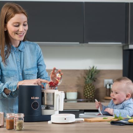 Beaba – Garinė viryklė 2in1 BABYCOOK NEO mėlyna/balta