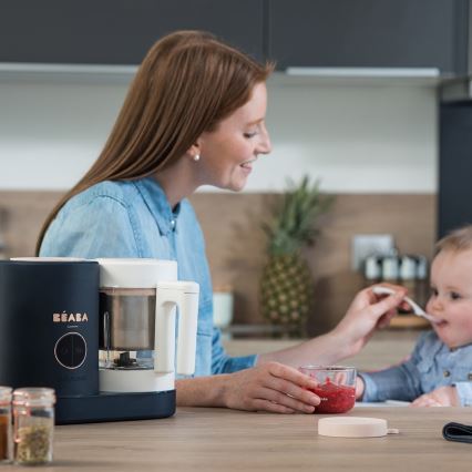 Beaba – Garinė viryklė 2in1 BABYCOOK NEO mėlyna/balta