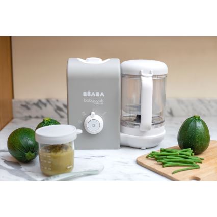 Beaba - Garintuvas 2in1 BABYCOOK EXPRESS pilka