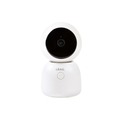 Beaba - Išmanus įkraunamas kūdikių stebėjimo komplektas su monitoriumi ZEN NIGHT 720p 5V 4000 mAh Wi-Fi baltas