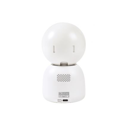 Beaba - Išmanus įkraunamas kūdikių stebėjimo komplektas su monitoriumi ZEN NIGHT 720p 5V 4000 mAh Wi-Fi baltas