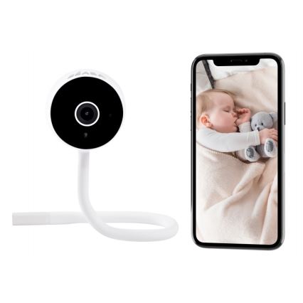 Beaba - Išmanioji kūdikių stebėjimo kamera ZEN CONNECT 5V Wi-Fi balta