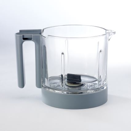 Beaba - Kūdikio maisto garų viryklė 2 viename BABYCOOK NEO balta/pilka