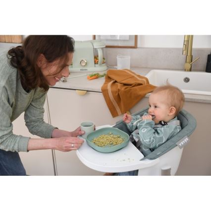 Beaba - Vaikiškas valgymo rinkinys Šalavijų žalia 4 vnt.