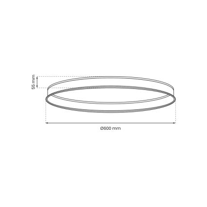 Bėgių sistema MAGNETINIS TRAKKAS d. 60 cm juodos spalvos