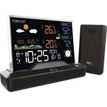 Belaidė meteorologinė stotelė 5V/2xAAA + 2xAAA