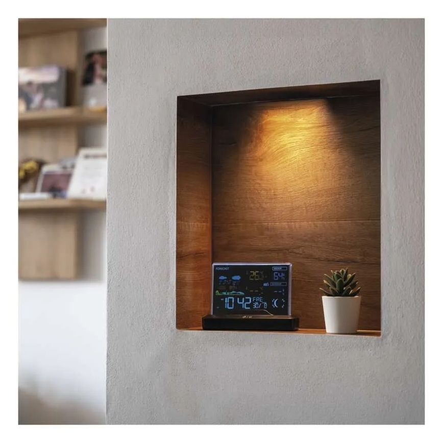 Belaidė meteorologinė stotelė 5V/2xAAA + 2xAAA