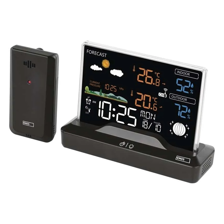 Belaidė oro stotis 5V/2xAAA + 2xAAA