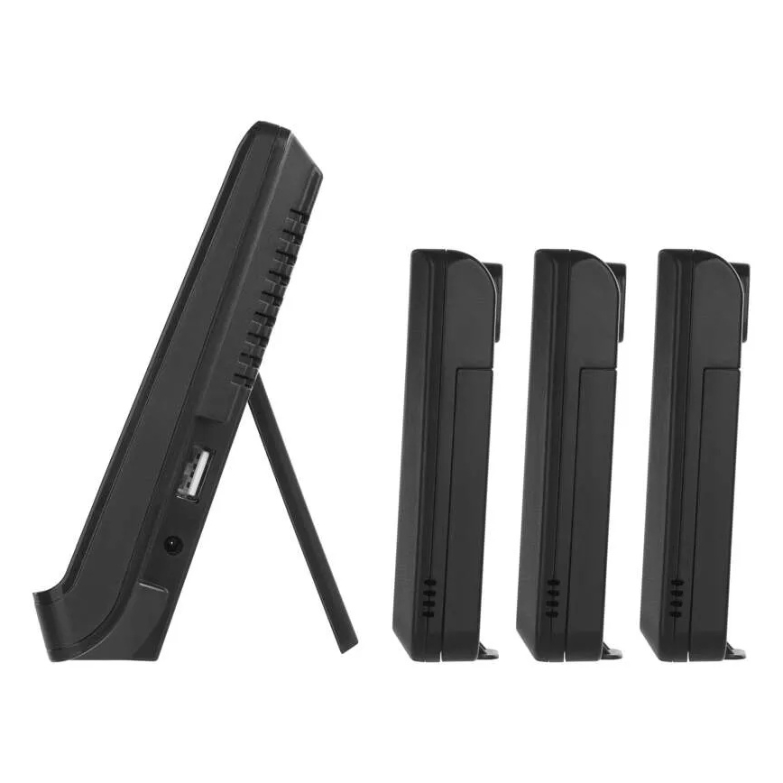 Belaidė oro stotis 5V/3xAAA + 2xAAA