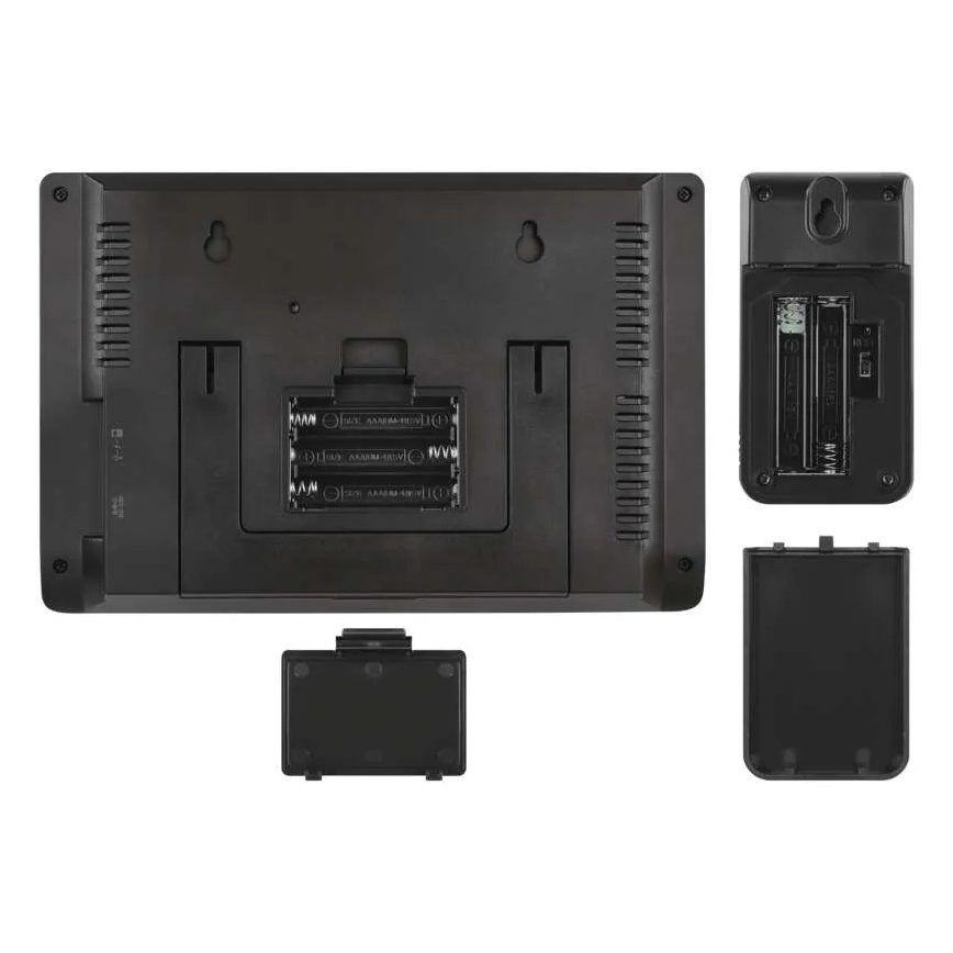 Belaidė oro stotis 5V/3xAAA + 2xAAA