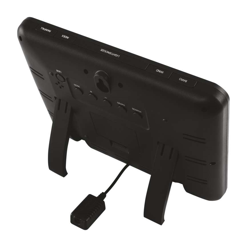 Belaidė oro stotis 5V/3xAAA Wi-Fi Tuya