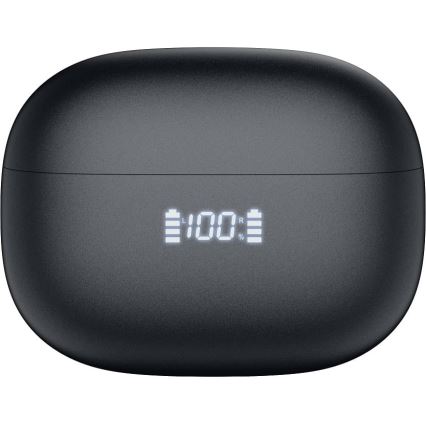 Belaidės ausinės Su ANC+ENC 300 mAh + 2x 40 mAh juodos