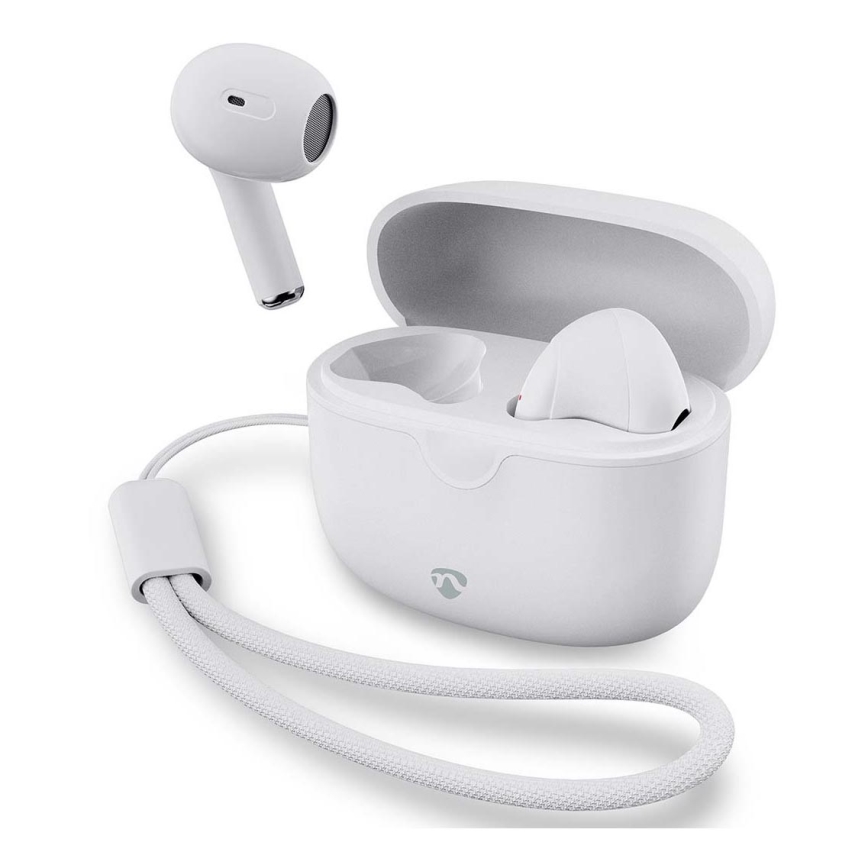 Belaidis earphones 250 mAh + 2x 30 mAh balta