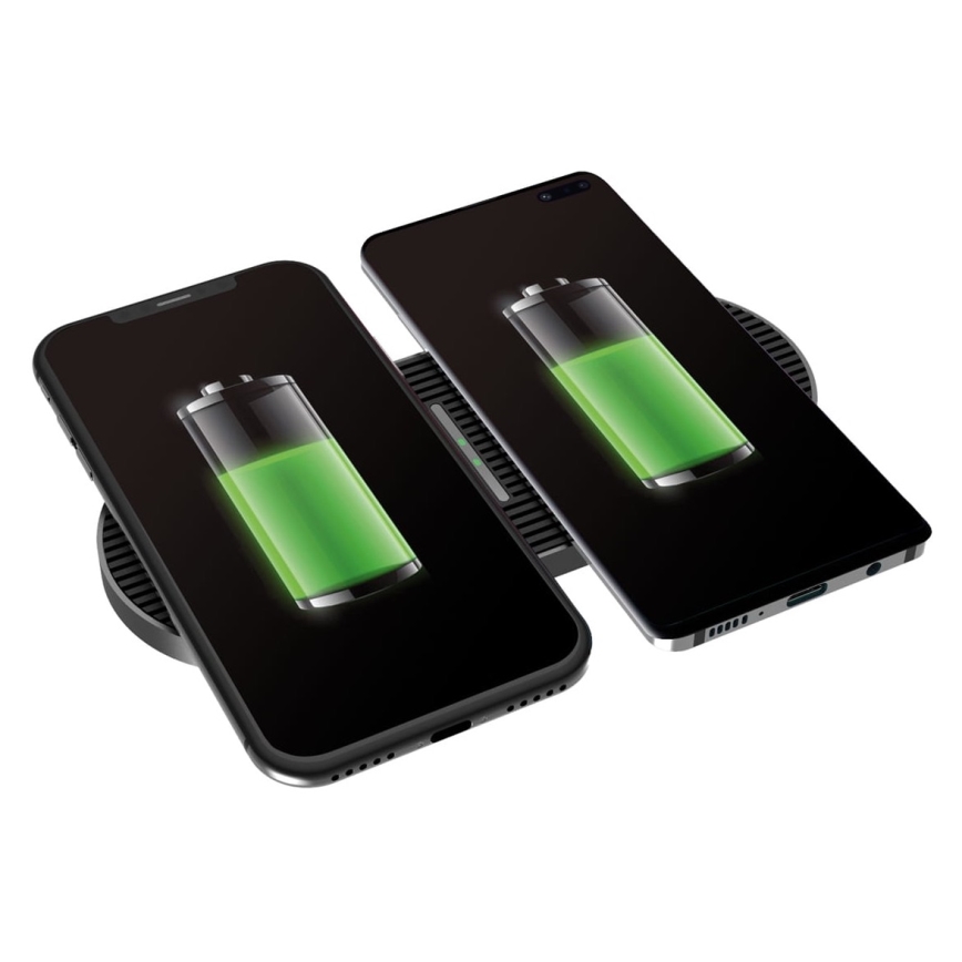 Belaidis įkroviklis 2x10W USB-C