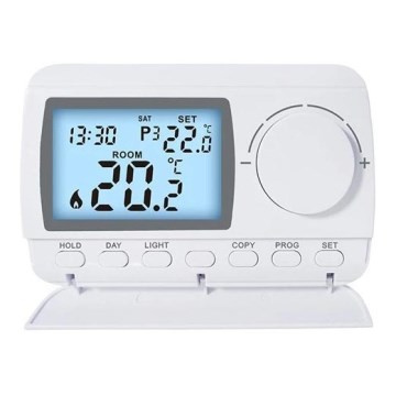 Belaidis termostatas 2xAA + 230V