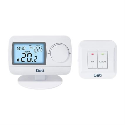 Belaidis termostatas 2xAA + 230V