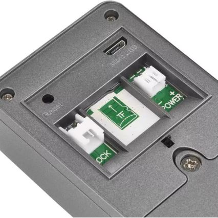 Belaidis vaizdo durų skambutis su judesio jutikliu GoSmart 12V/3xAA IP44 Wi-Fi Tuya