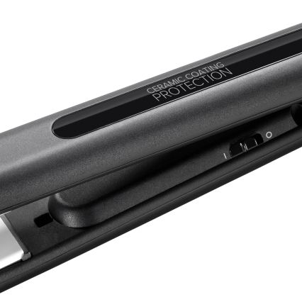 Bellissima 11140 - juodas plaukų tiesintuvas 42W/230V