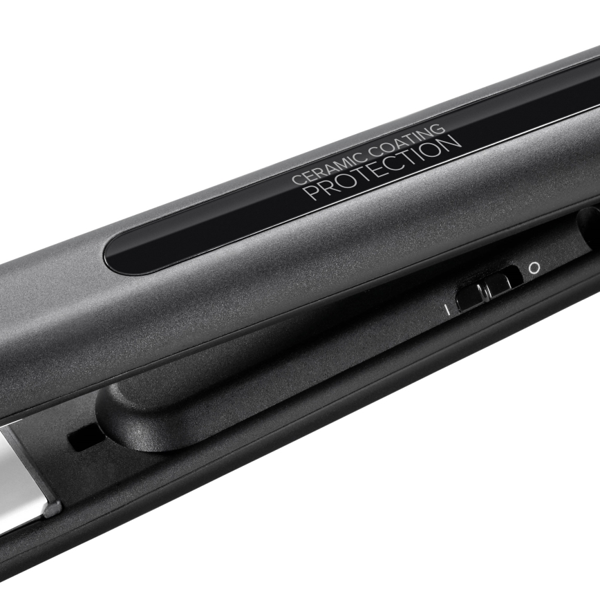 Bellissima 11140 - juodas plaukų tiesintuvas 42W/230V