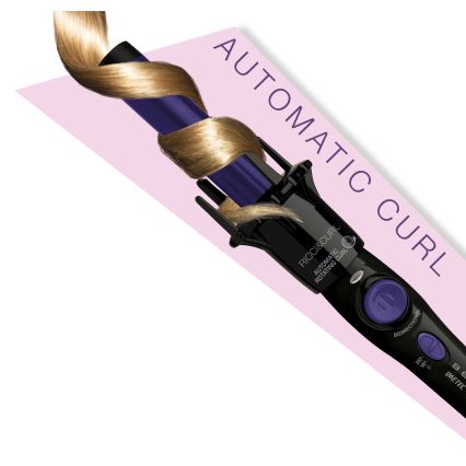 Bellissima 11307 - sukamasis plaukų formavimo įrankis RICCI&CURL 230V juoda/violetinė